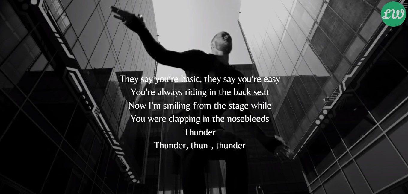 Thunder Song Lyrics