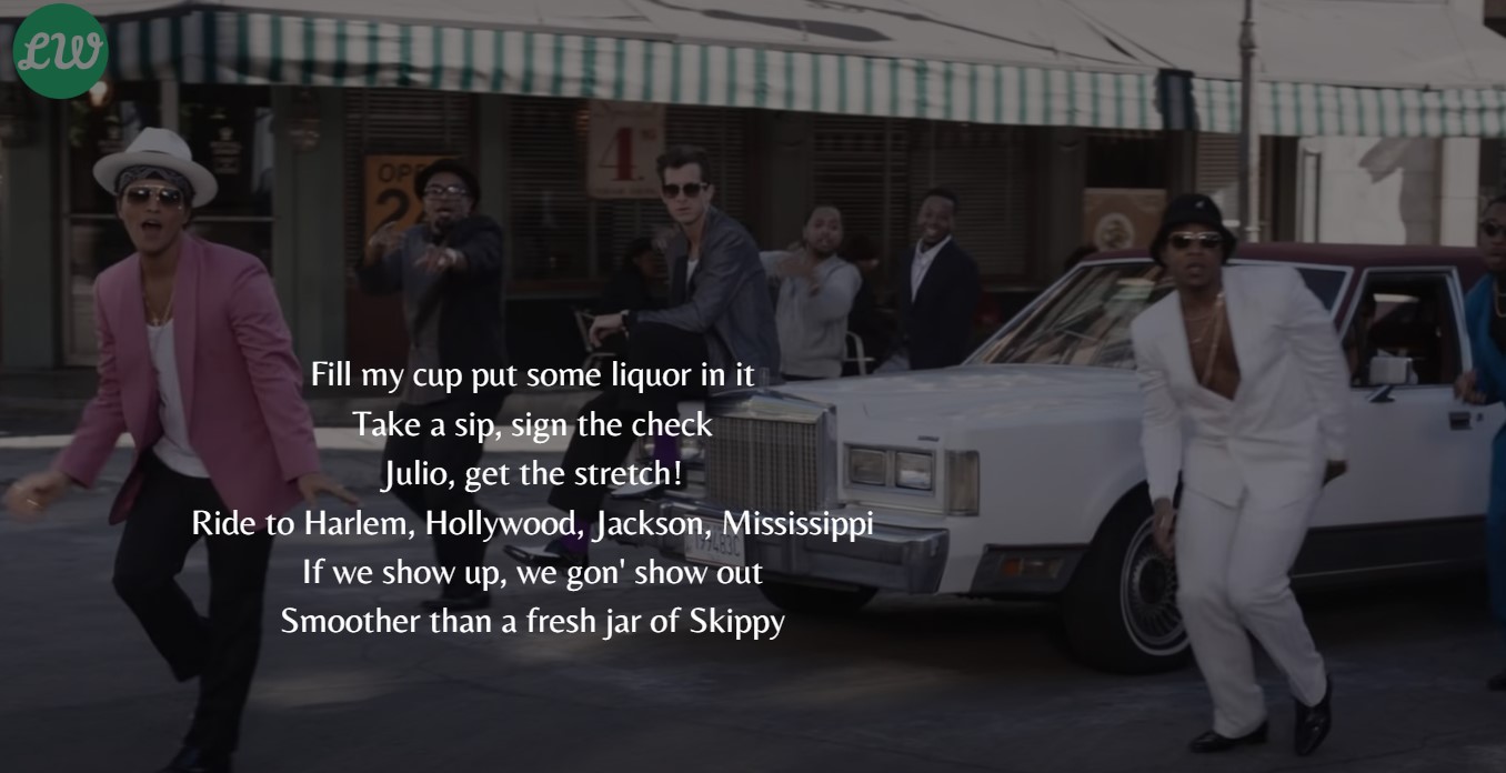 Uptown Funk Lyrics