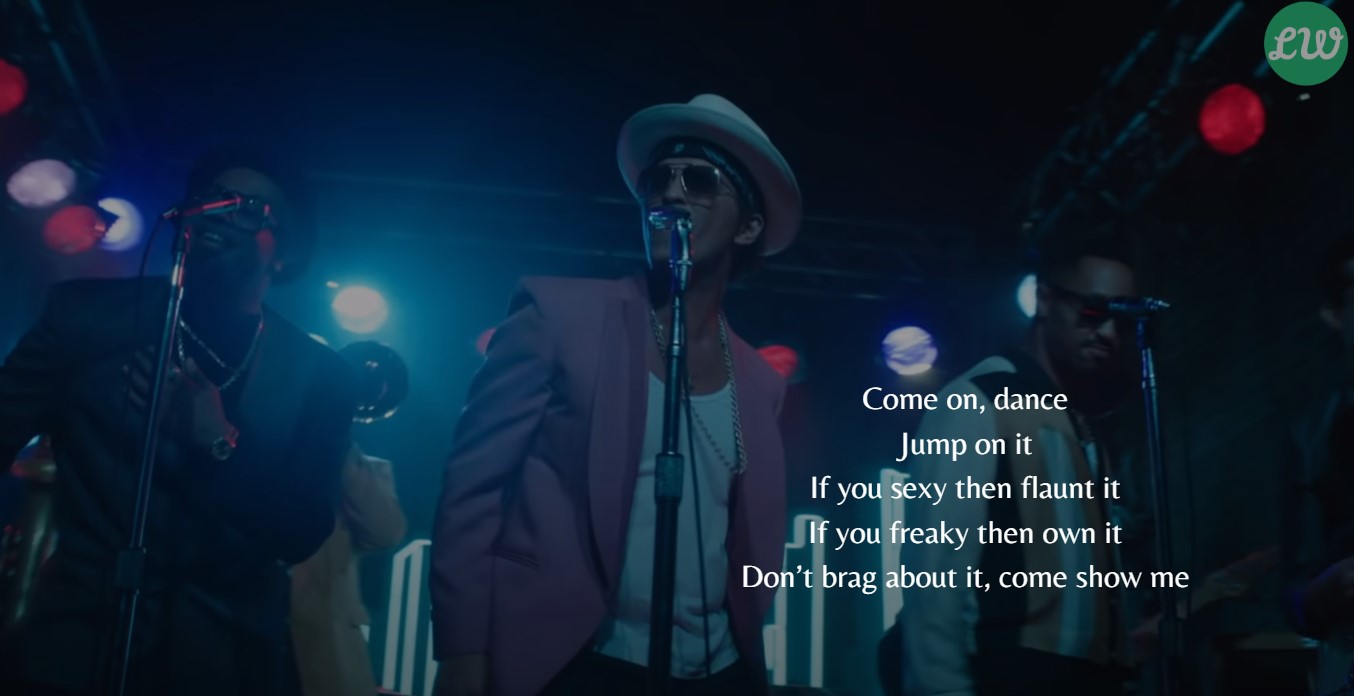 Uptown Funk Song Lyrics